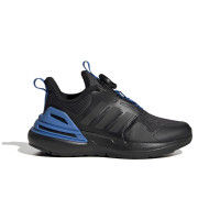 儿童 adidas Rapidasport BOA 舒适 防滑耐磨 儿童休闲鞋 黑蓝色 IF0371