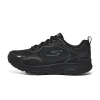 Skechers Go Run Consistent 舒适 防滑耐磨 低帮 跑步鞋 女款 全黑色 128294-BBK