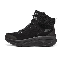 Skechers Modern Comfort 柔软舒适 中筒 雪地靴 女款 黑色 167389-BBK