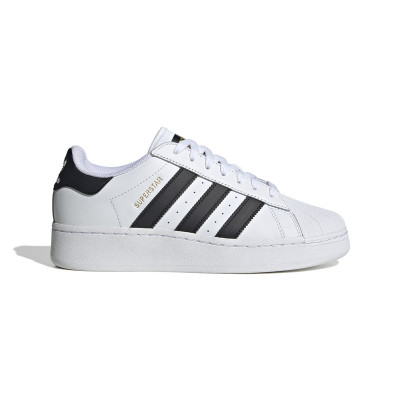 adidas originals Superstar XLG 防滑耐磨 低帮板鞋 男女同款 黑白色 IF9995