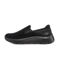 Skechers GO WALK Flex 一脚蹬 减震防滑耐磨 低帮 运动休闲鞋 黑色 216621-BBK