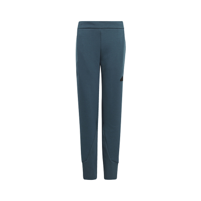 adidas 童装 Z.N.E. Pants 纯色Logo标识松紧腰针织运动裤 男童女童 北冰洋蓝 IB3991