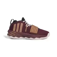 adidas 利拉德8代EXTPLY 签名版 舒适 减震耐磨 低帮 篮球鞋 男款 暗红色 ID8422