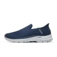 Skechers 舒适透气 减震耐磨 低帮 跑步鞋 男款 894279-NVY