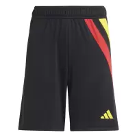 adidas 童装 Logo印花松紧腰速干运动短裤 男童女童 黑色 IK5728