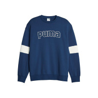 PUMA 字母印花运动休闲套头卫衣 男款 蓝色 623427-15