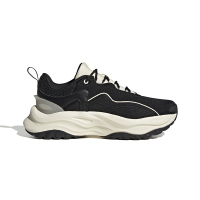 adidas Maxxwavy 舒适百搭 防滑耐磨 低帮 跑步鞋 女款 米黑 IF8754