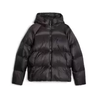 PUMA HOODED ULTRA DOWN PUFFER 纯色休闲插肩袖连帽羽绒服 女款 黑色 678342-01