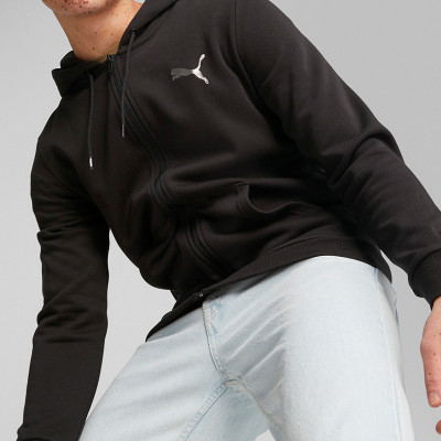 PUMA LAB Holiday Full-Zip HoodieFL 针织外套 男款 黑色 678377-01