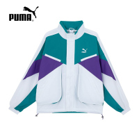 PUMA ARCHIVE PACK 撞色立领拉链夹克外套 男女同款 深蓝色 622783-87