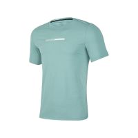 Skechers 运动系列 纯色圆领套头短袖T恤 男款 宝石蓝 P323M002-0069