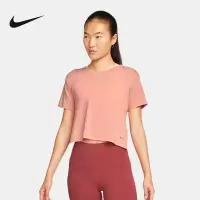 Nike耐克女装春季新款训练运动休闲短袖圆领T恤 DM7026-824