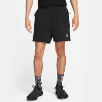 Nike ACG 宽松纯色系绳中腰运动短裤 男款 黑色 DN3956-010