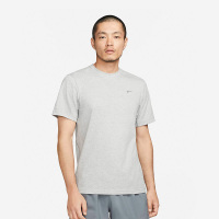 Nike 纯色圆领短袖T恤 男款 调色暗灰 DV9832-097