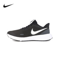 Nike Revolution 5 舒适网眼编织跑步鞋 女款 黑白 BQ3207-002