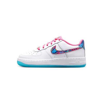 Nike Air Force 1 Low AF1白色南海岸花卉低帮空军板鞋DZ4883-100