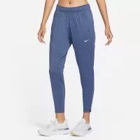 耐克NIKE女子运动训练速干透气拉链裤脚梭织跑步长裤DX1046-491