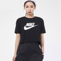 Nike耐克短袖女2022新款运动服休闲透气圆领短款T恤BV6176-010