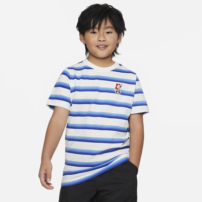 NIKE KIDS(耐克小童)小童系列童装运动户外短袖针织衫 FD0843-133