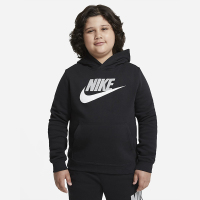 Nike 童装 品牌Logo连帽套头卫衣 男童 黑色 DA5064-010