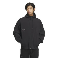 adidas Sportswear Lounge Jacket 纯色Logo运动休闲连帽夹克外套男款黑色IP4980