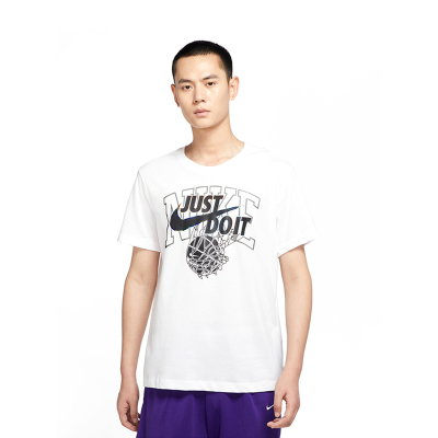 Nike/耐克官方正品夏季新款男子印花休闲运动短袖T恤DR7640-100