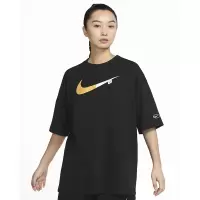 Nike/耐克官方正品夏季新款女子休闲宽松透气圆领短袖DX6291-010