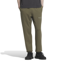 adidas Verbiage Pants 纯色字母标识束脚运动裤 男款 岩层橄榄绿 IP3928