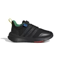 adidas阿迪达斯 防滑减震耐磨 低帮 儿童跑步鞋 黑IF2889