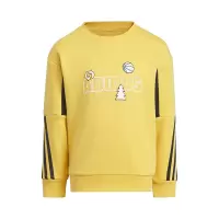 adidas 童装 字母Logo图案印花拼色运动休闲IY5033