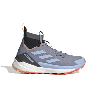 adidas Terrex Free Hiker 防滑耐磨轻便 高帮 户外功能鞋 男款 黑蓝 HQ8398