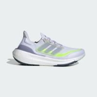 adidas Ultraboost Light 防滑耐磨 低帮 跑步鞋 女款 灰蓝黄 IE1775