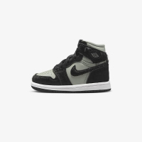 耐克[TD婴童]Air Jordan 1 Retro 减震防滑耐磨 复古休闲鞋 黑灰 FB1313-001