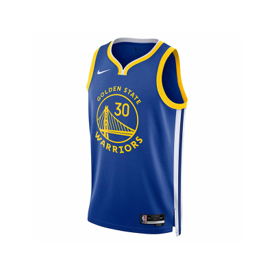 NIKE NBA 球队Logo印花球衣篮球T恤 男女同款 蓝色 DN2005-401