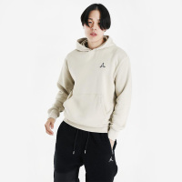 Nike 刺绣连帽套头卫衣 男款 杏色 DQ7467-206