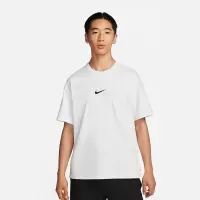 Nike Logo字母印花圆领宽松运动短袖T恤 男款 白色 DX6307-121