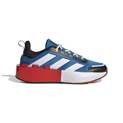 LEGO x adidas Tech RnR 防滑耐磨 低帮 运动休闲鞋 大童 蓝白红 HP5884