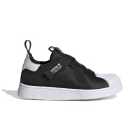 [BP幼童]adidas originals SST 360 百搭休闲 防滑耐磨 板鞋 黑白 HQ6080