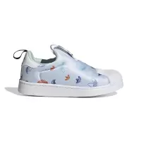 BP幼童adidas originals Superstar 360 舒适耐磨板鞋 蓝 GX1869