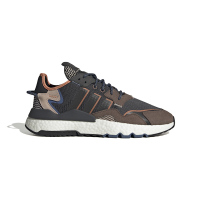 adidas originals Nite Jogger 防滑耐磨轻便 低帮 运动休闲鞋 男女同款 黑橙 IE1922