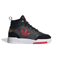 [BP幼童]adidas originals Drop Step C 耐磨防滑休闲板鞋 黑灰 GY2027