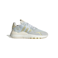 adidas originals Nite Jogger 防滑耐磨轻便 低帮 运动休闲鞋 女款 灰白 IF0418