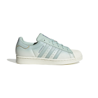 adidas originals Superstar 防滑耐磨 低帮 板鞋 女款 蓝白 IF0506