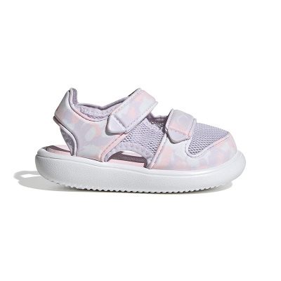 [TD婴童]adidas Water Sandal Ct I 透气休闲运动凉鞋 粉色 GZ1312