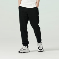 斯凯奇(SKECHERS) 男士运动裤子男子休闲长裤秋冬新款薄绒跑步裤 L422M040-0018
