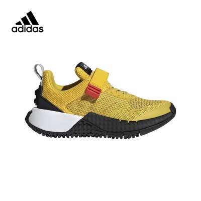 Lego x adidas Sport Pro K 舒适耐磨跑步鞋 儿童 黄色 GW3014