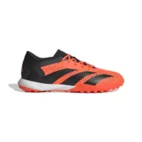 adidas Predator Accuracy.3 L TF 人造草地 防滑耐磨轻便 足球鞋 男款 黑橙 GW4641
