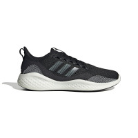 adidas Fluidflow 2.0 舒适耐磨跑步鞋 女款 黑白 GX8286