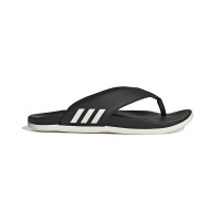 adidas Adilette 简约休闲 运动拖鞋 女款 黑色 HQ4458