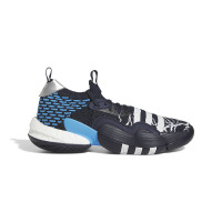 adidas Trae Young 2.0 轻便耐磨防滑 低帮 实战篮球鞋 黑白蓝 ID2210